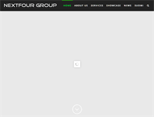 Tablet Screenshot of nextfour.com